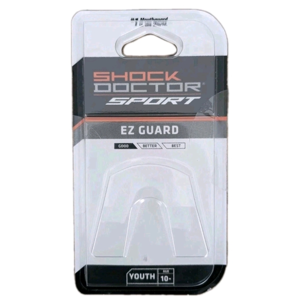 Shock Doctor Sport EZ Mouthguard YOUTH Ages 10- Mouth Guard Mouthpiece